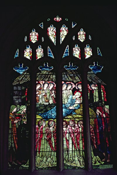 La Natività da Edward Burne Jones